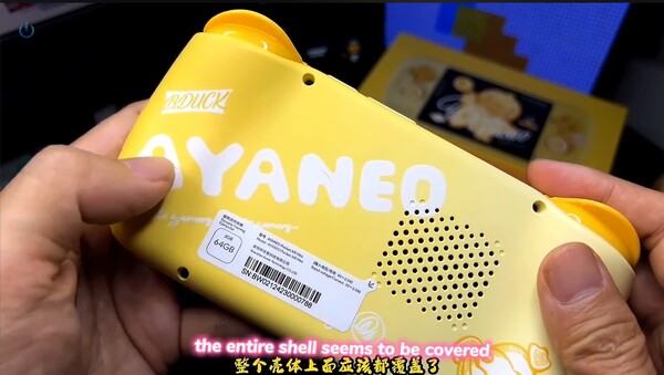 Das Ayaneo Pocket Air Mini B.Duck Edition verfügt über 3 GB RAM und 64 GB Speicherplatz.
