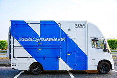 Service-LKW für die Reparatur von EV-Batterien