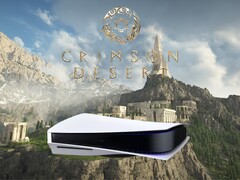 Banner von Crimson Desert der PS5-Version zeigt Pywel