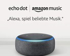 Den Echo Dot inkl. 6 Monate Amazon Music Unlimited gibt es bei Amazon derzeit für nur 19,99 Euro. (Bild: Amazon)