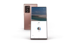 Das Design des Samsung Galaxy S22 Ultra soll an das abgebildete Galaxy Note20 Ultra angelehnt werden. (Bild: Samsung)