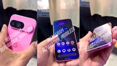 Das Google Pixel 9 ist im neuesten Hands-On-Video auch mit eingeschaltetem Display und von mehreren Seiten zu sehen. (Bildquelle: @reparation_mobile23)