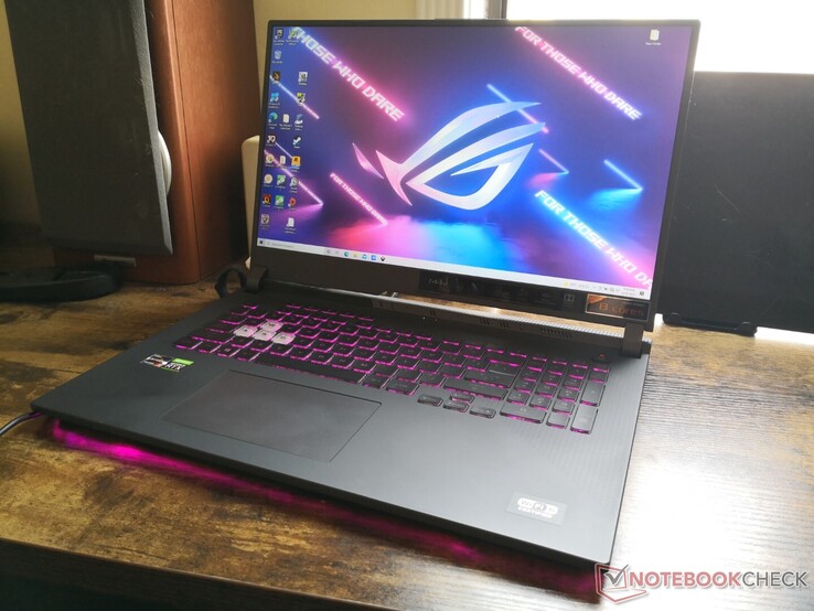 Asus ROG Strix G17 G713QE im Test: GeForce RTX 3050 Ti bremst den  eigentlich guten Laptop - Notebookcheck.com Tests | alle Notebooks
