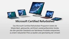 Microsoft Certified Refurbished: Surface Geräte bereits ab 339 Euro.