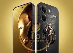 Das Poco X8 Pro erhält in der Iron Man Edition eine auffällig gestaltete Rückseite.