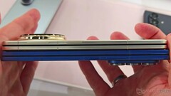 Nur eines dieser beiden Foldables bietet noch Stiftbedienung: Das Samsung Galaxy Z Fold 7 verliert den S-Pen-Support. (Bildquelle: Notebookcheck)