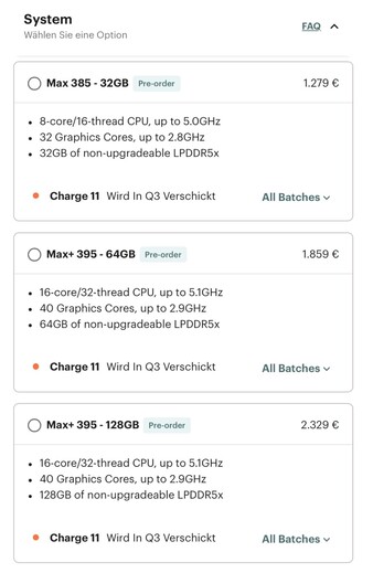 So viel hat der Framework Desktop bis gestern gekostet