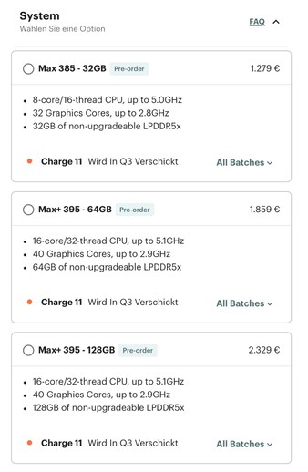 So viel hat der Framework Desktop bis gestern gekostet