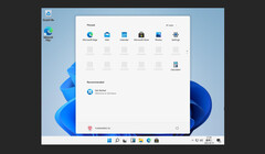 Dieser Screenshot soll bereits einen Vorgeschmack auf das Design von Windows 11 liefern. (Bild: sdra_owen, Baidu)