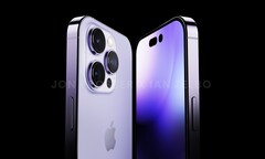 Das Apple iPhone 14 Pro soll endlich ein Always-On-Display erhalten. (Bild: Jon Prosser / Ian Zelbo)