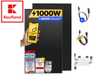 Solakon-Balkonkraftwerk mit bifazialen Solarmodulen von Ja Solar und FoxEss-Wechselrichter bei Kaufland