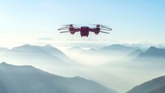 Ein Photo soll erstmals die DJI Mini 5 Pro von oben zeigen - mit Propellerkäfigen im Stil der DJI Flip. (Bildquelle: @Quadro_News)