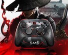 Die karmesinroten Fäden der GameSir G7 Pro 8K PC Phantom Blade Zero Edition leuchten im Dunkeln