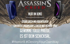 Honor: Im Assassin's Creed Quiz Honor 8 und Honor 5C gewinnen