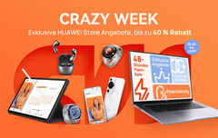 Die Huawei Crazy Week lockt mit vielen spannenden Angeboten. (Bild: Huawei)