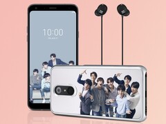 LG Q7 BTS Edition Smartphone ab heute nochmals erhältlich.