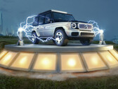 Die elektrische Mercedes G-Klasse namens EQG könnte ein interessantes Offroad-Feature bekommen (Bild: Mercedes)
