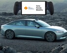 Das PlayStation Portal soll auch im Sony Honda Afeela 1 stecken (Bildquelle: Sony Honda Mobility, Sony PlayStation - editiert)