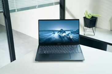 Die Tastatur des Notebooks ist beleuchtet (Bild: MSI)