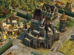 Eine Burg in Anno 1404 - History Edition.