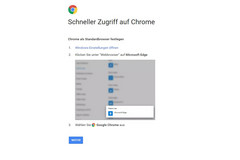 Google lockt Edge-Nutzer zu Chrome