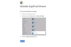Google lockt Edge-Nutzer zu Chrome