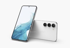 Das Samsung Galaxy S23 erhält ein neues Kameramodul und dickere Bildschirmränder. (Bild: @OnLeaks / Digit)