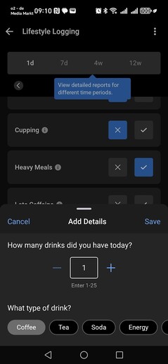 Teilweise werden noch detaillierte Informationen abgefragt