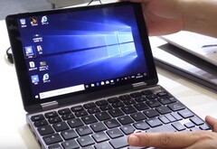 Chuwi Minibook: Ultrakompaktes Convertible ist auf dem Weg (Bild: YouTube; Notebook Italia)
