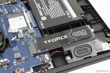 T-Force SSD mit entferntem Wärmespreizer