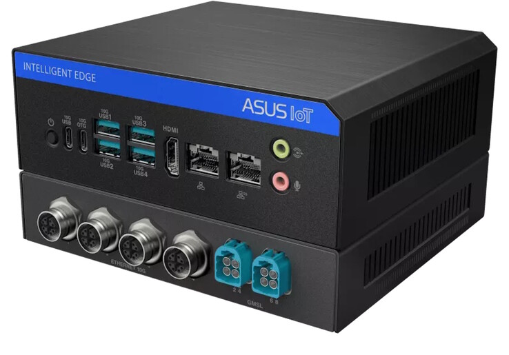 Mit einem Zubehlrteil stehen auch noch zusätzliche Anschlüsse bereit (Bildquelle: Asus)