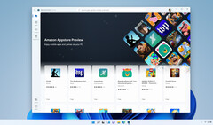 Aktuell ist es nur eine kleine Auswahl, die von Kindle bis Clash of Kings bereits die erwartbare Bandbreite zeigt. (Quelle: Microsoft)