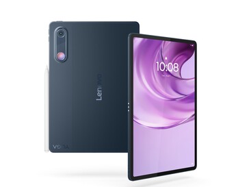 Das neue Tablet kommt in der Farbe Cosmic Blue...