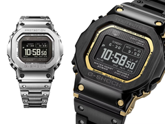 Die Casio GMW-BZ5000D-1 (links) und GMW-BZ5000BD-1 (rechts) vor weißem Hintergrund. (Bildquelle: Casio UK, bearbeitet)