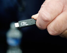 Ein korrekt beschriftetes USB-C-Kabel auf der CES 2024. (Foto Andreas Sebayang/Notebookcheck.com)