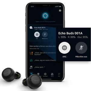 Steuern lassen sich die Echo Buds sowohl direkt über die Earbuds als auch in der Alexa-App.