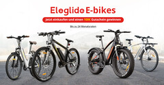 Bei Geekmaxi gibt es aktuell diverse E-Bikes von Eleglide zu stark reduzierten Preisen. (Bild: Geekmaxi)