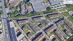GNSS-Testfahrt (46 mm): Innenstadt