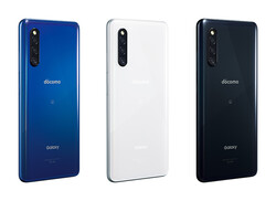 Das Galaxy A41 kommt in den Farben Weiß, Schwarz und Blau (Bild: Samsung Japan)