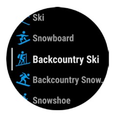 Backcountry-Skifahren