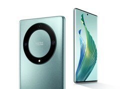 Das Honor Magic5 Lite setzt auf ein modernes Design mit abgerundetem Display und ringförmigem Kameramodul. (Bild: Honor)