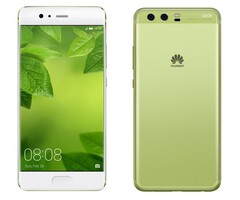 Die neue Farbvariante für das Huawei P10: Greenery. (Foto: Huawei)