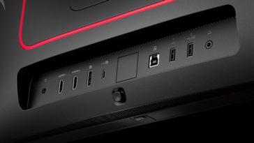 Fast volle Hütte: Zahlreiche Anschlüsse, Ethernet fehlt aber (Bildquelle: HP)