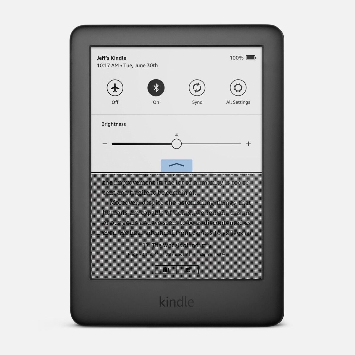 Amazon Kindle EBookReader erhalten eine neue Benutzeroberfläche