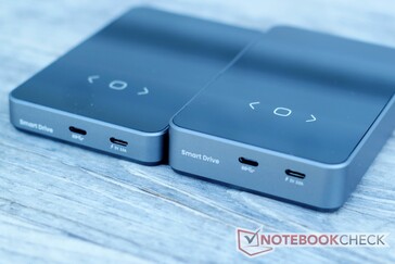 Beide Modelle verfügen über die gleichen Anschlüsse.