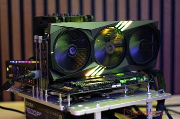 MSI GeForce RTX 4060 Ti Gaming X Trio 8G bei der Laustärkemessung