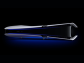 Rendering einer Sony PlayStation 5 Pro in horizontaler Position