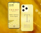 Das Trump T1 Phone soll jetzt Ende Januar ausgeliefert werden. (Bildquelle: Trump Mobile, bearbeitet)