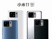 Das Xiaomi Mi 11 Pro soll dem Leak zufolge auf ein rechteckiges Kameramodul mit 120-fachem Hybrid-Zoom setzen. (Bild: Weibo)