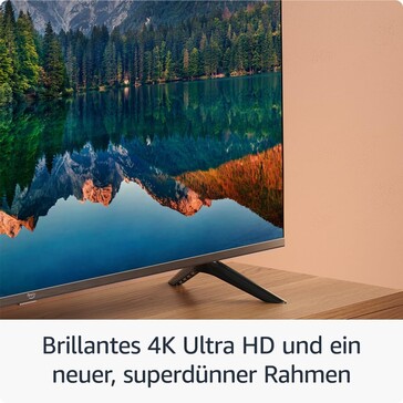 Beworben wird ein neuer, ultradünner Rahmen (Bildquelle: Amazon)